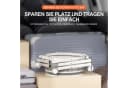 FOXSPORT Standregal faltbar mit Rollen weiß Bild 1