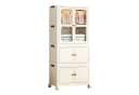 Seven Comfort Mehrzweckschrank Kunststoff Faltbarer mit 10 Kleiderbügeln Bild 2