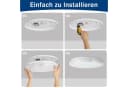 ZMH LED Deckenleuchte Wohnzimmer Deckenlampe Sternenhimmel Modern Bild 5