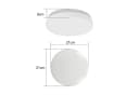 ZMH LED Deckenleuchte Sternenhimmel Modern Weiß 21cm Bild 4