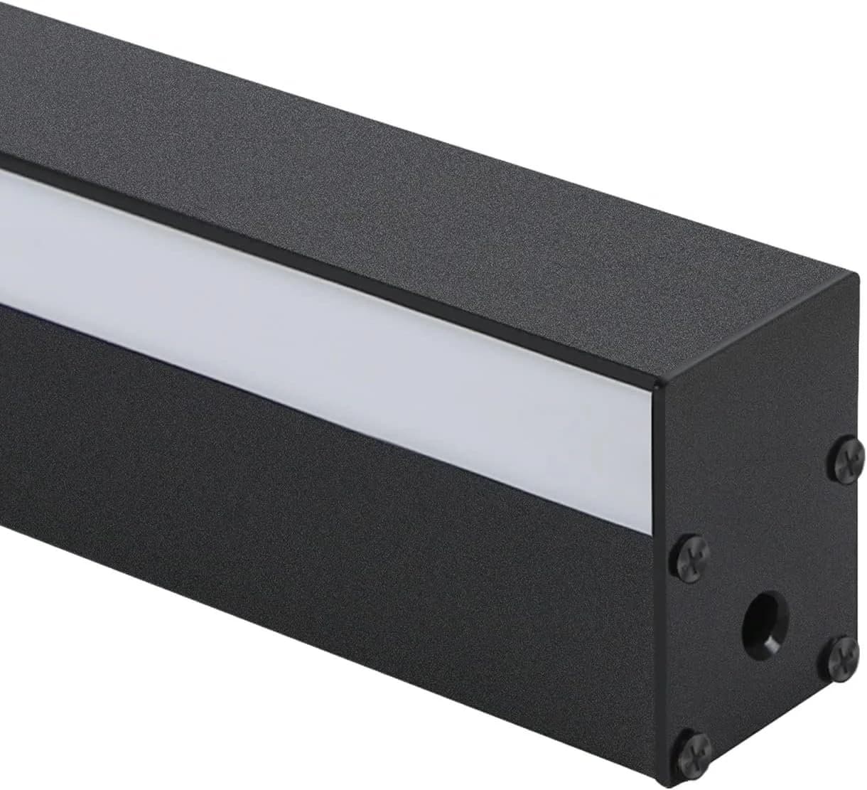 Nettlife LED Wandleuchte Schwarz Modern Warmweiß - Bild 4