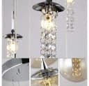 Nettlife Pendelleuchte 3-flammig Bernstein/Grau Glas, höhenverstellbar Bild 5