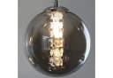 Nettlife Pendelleuchte G9 3-flammig Bernstein/Grau Glas Bild 5