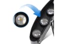 Nettlife LED Wandleuchte Schwarz 5W 2ER Warmweiß Bild 3