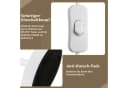Nettlife Nachttischlampe Holz E27 Landhausstil mit Kippschalter Bild 4