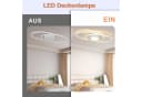 ZMH LED Deckenleuchte Dimmbar mit Fernbedienung Modern 48W 3000-6500k Bild 5
