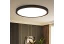 ZMH LED Deckenleuchte Modern 4000k Schwarz Bild 2