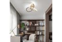 Riserva LED Deckenleuchte Gold 22W Dimmbar 3 Farben Acryl Rund Bild 5