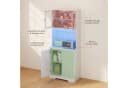 Bealife Buffet Küchenschrank Weiß mit LED-Licht & Steckdose Bild 1