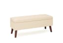 Bealife Garderobenbank mit Stauraum Beige Bild 5
