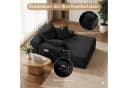 Bealife Schlafsofa Cordstoff Relaxsofa mit 3 Rückenkissen Bild 5