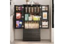 Blishom Sideboard Vorratsschrank 60x40x120 cm Weiß/Schwarz Bild 1