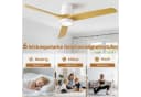 ATEROLL Deckenventilator mit LED Licht & Fernbedienung Bild 4