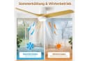 ATEROLL Deckenventilator mit LED Licht & Fernbedienung Bild 5