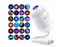 Toomoke LED Nachtlicht 2-in-1 Sternenhimmel mit 24 Motiven USB Projektionslampe Bild 2