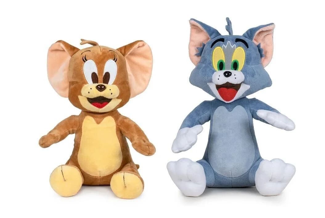Play by Play Plüschfigur Tom und Jerry 2er Set Grau/Braun - Bild 2