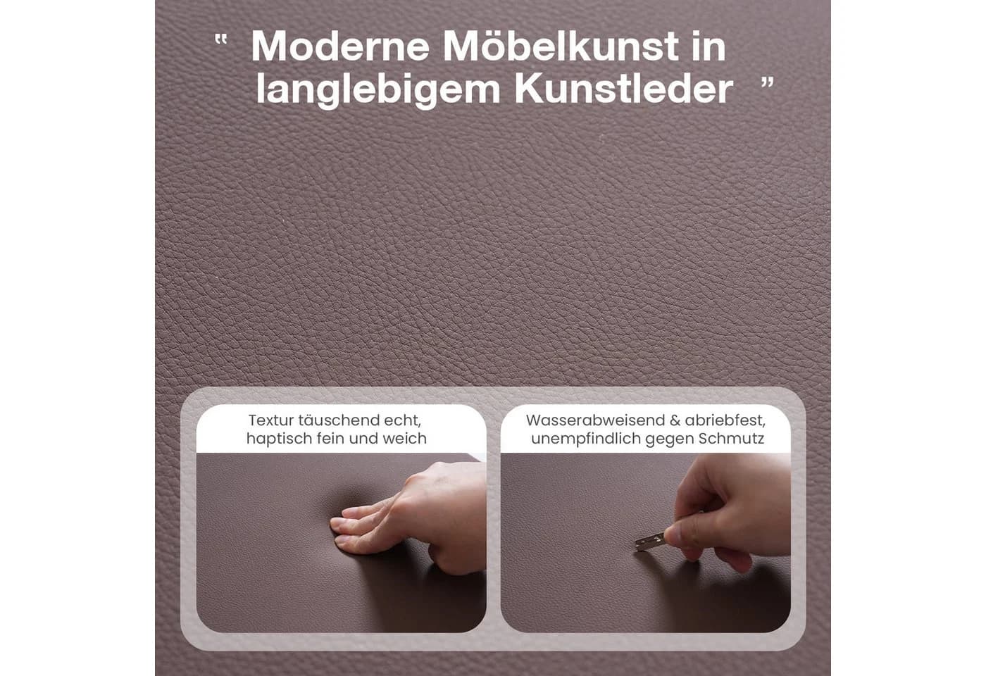 JOIVI Essgruppe 5-Teiliges Esstisch Set mit 4 Stühlen - Bild 4