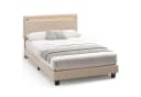 Bealife Polsterbett Einzelbett Bettgestell mit Kopfteil und Lichtleiste Bild 5