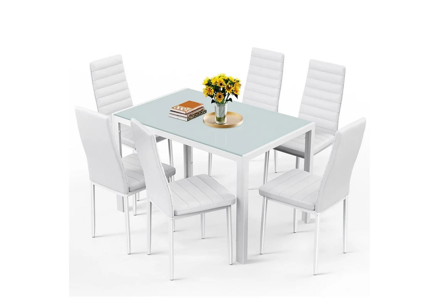 Bealife Essgruppe 7-tlg. mit Glasplatte - Bild 2