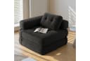 Bealife 1,5-Sitzer Klappsofa Relaxsessel Indoor-Lazy Grau Bild 1