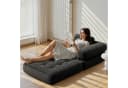 Bealife 1,5-Sitzer Klappsofa Relaxsessel Indoor-Lazy Grau Bild 3