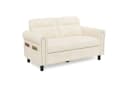 Bealife 2-Sitzer Couch Beige 152x76x84 cm Bild 2