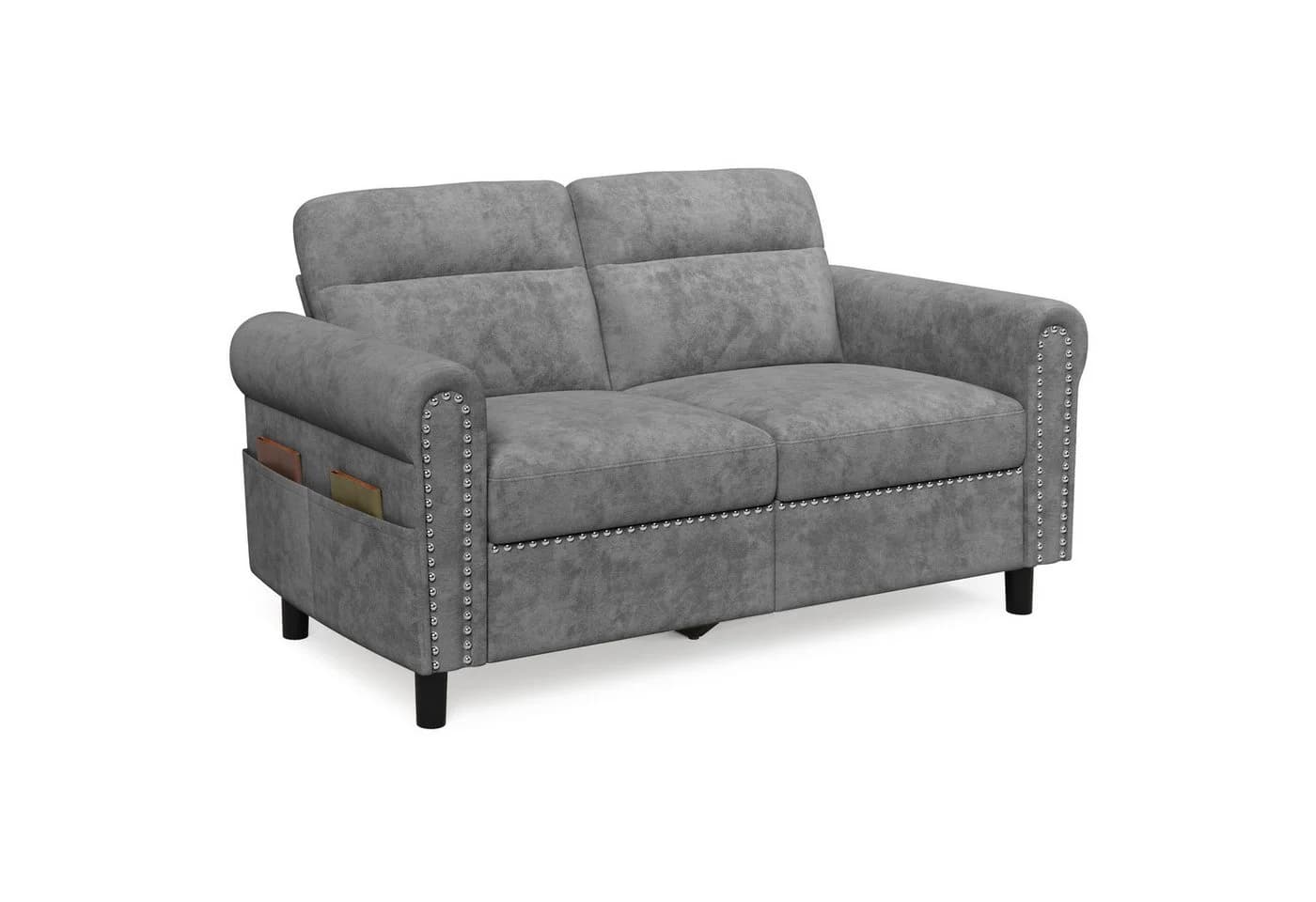 Bealife 2-Sitzer Couch grau - Bild 2