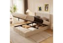 Bealife Polsterbett Einzelbett/Doppelbett mit hydraulischem Stauraum Bild 2