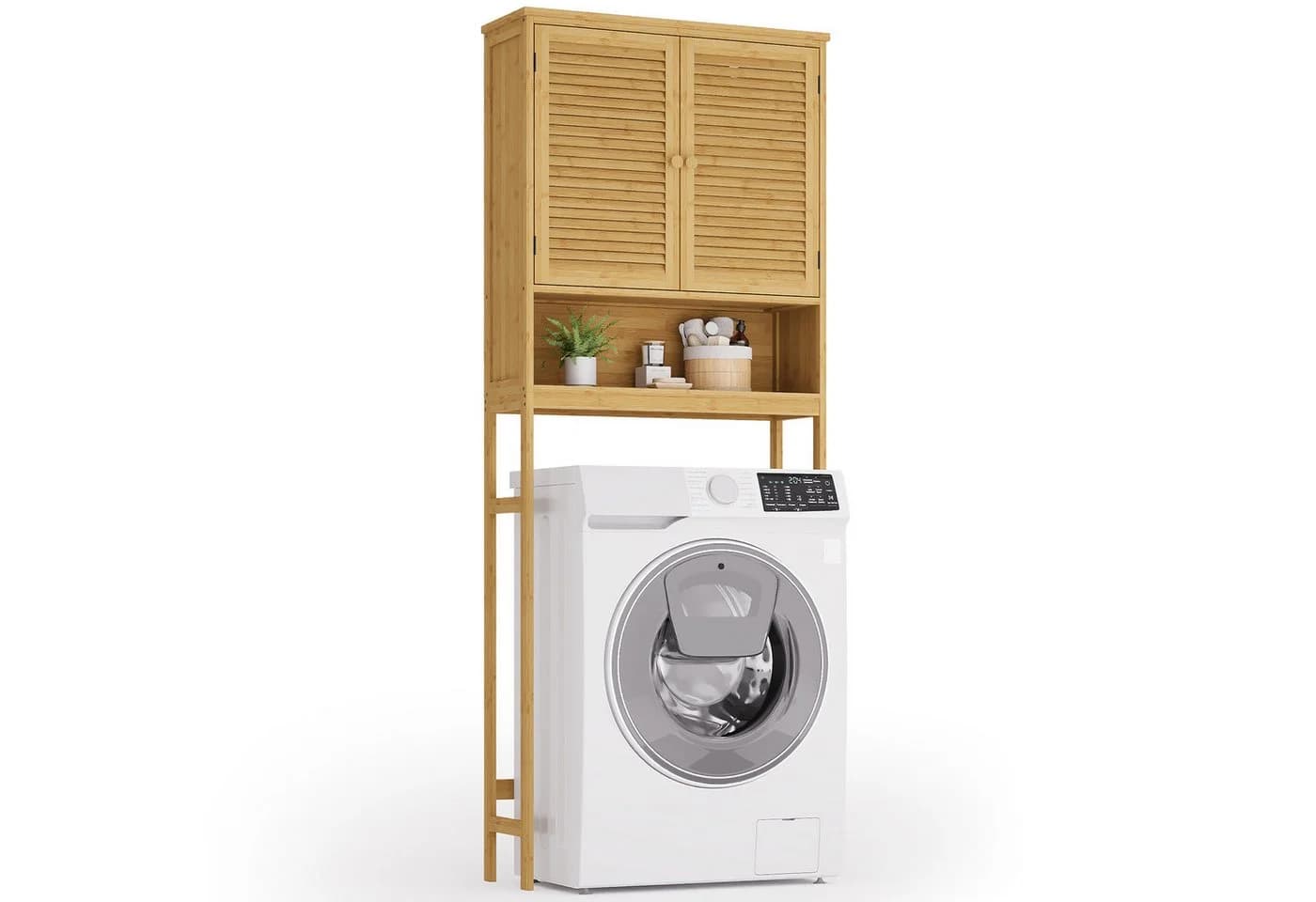 Bealife Badkommode Hochschrank Weiß - Bild 5