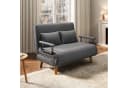 Bealife Relaxsessel Schlafsessel Bettfunktion 2-Sitzer Grau Bild 1