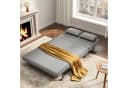 Bealife Relaxsessel Schlafsessel mit Bettfunktion, Schlafsofa 2-Sitzer Hellgrau Bild 3