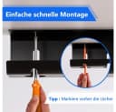 OSTWOLKE Kabelkanal Kabelmanagement Organizer Set Bild 3