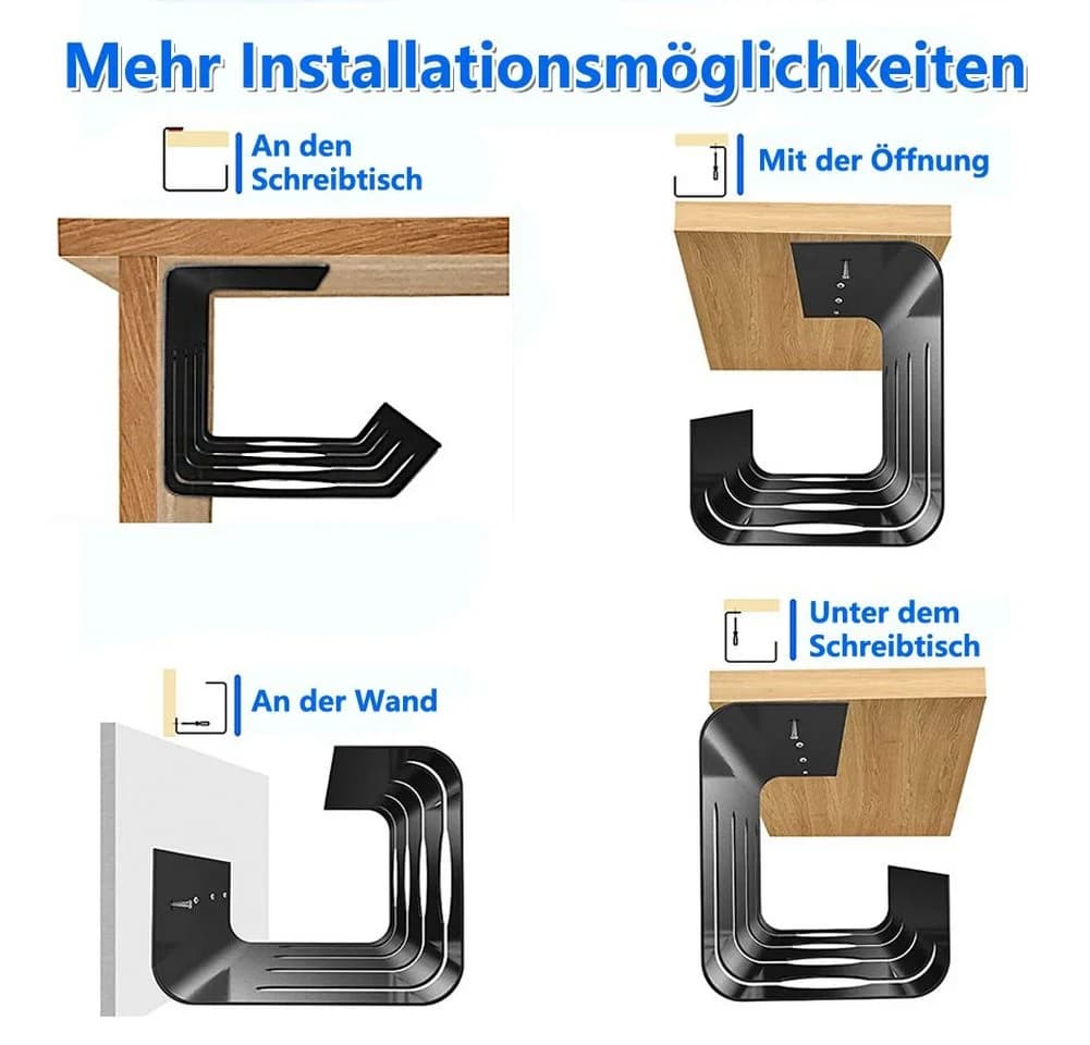 OSTWOLKE Kabelkanal Kabelmanagement Organizer Set - Bild 5