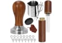 OSTWOLKE Tamper 51mm Espresso Set mit Holzgriff & Silikonmatte Bild 2