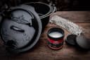 Grillfürst Kokosnuss-Pflegepaste für Gusseisen 250ml mit Schwamm Bild 4