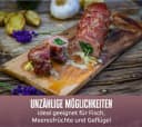 Grillfürst Räucherbrett Zeder XL 40x19,5 cm 2er Set Bild 5