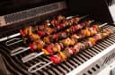 Grillfürst Edelstahl Schaschlikset mit 6 Spießen für Drehspieß Bild 5