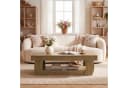 Tribesigns Couchtisch 140 cm Rustikal Braun Holz Bild 4