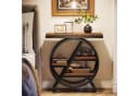 Tribesigns Beistelltisch 65cm Beige 3 Ablagen Metallrahmen Bild 3