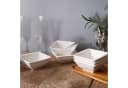 MALACASA Schalen-Set 6-tlg. Weiß Porzellan Modern-Skandinavisch Bild 5