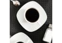 MALACASA ELISA Kaffeeservice 6-tlg. Grauweiß Porzellan Bild 5