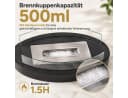 Nettlife Tischfeuer Bioethanol Kamin Schwarz Tragbar Bild 5