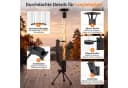 Nettlife Heizstrahler Gartenkamin Pelletfackel Schwarz 6000 W Bild 3