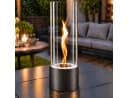 Ledklang Ethanol Tischkamin Schwarz 40cm Indoor Outdoor Bild 2