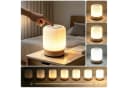 Fyrove LED Nachtlicht Touch-Nachttischlampe Weiß Dimmbar USB Bild 2
