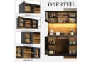 SeedWave Buffet LED Allzweckschrank Schwarz Holzoptik Bild 3