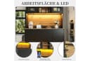 SeedWave Buffet LED Allzweckschrank Schwarz Holzoptik Bild 4
