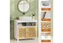MSMASK Waschbeckenunterschrank Badezimmerschrank Bambus Bild 4