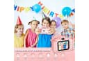 Kityhome Spielzeug-Kamera Kinderkamera 2" Display 1080P Selfie Digitalkamera mit 32GB SD-Karte Rosa Bild 3