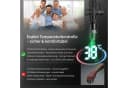 HOMELODY Duschsystem 10 Zoll Regendusche mit LED Anzeige & Handbrause Bild 1